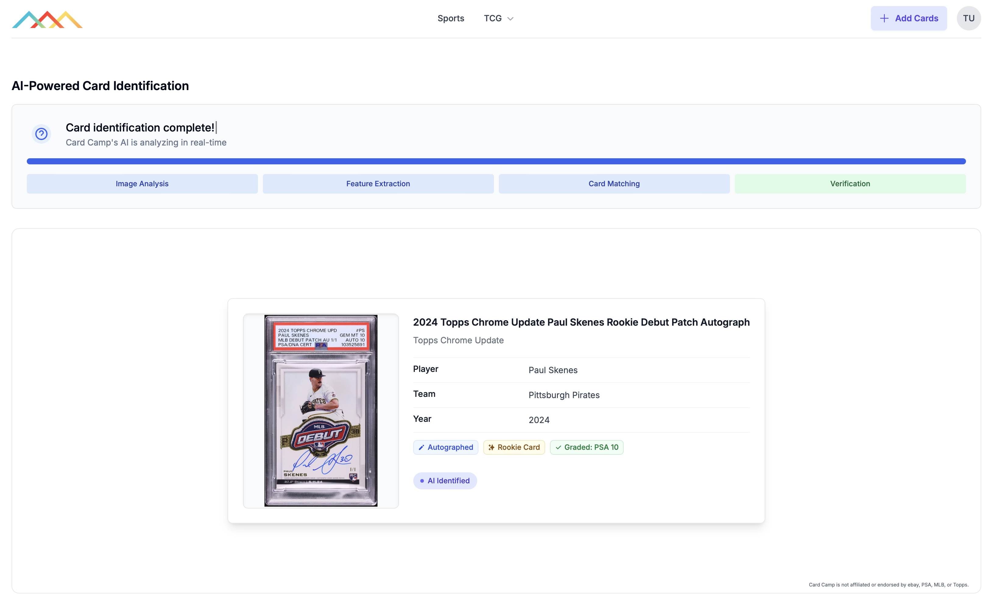 App screenshot